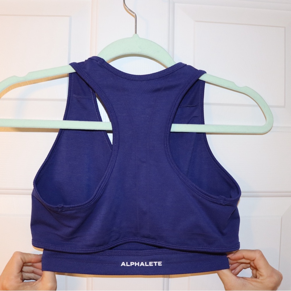 Alphalete Women's Blue Sports Bra